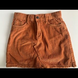 Treasure & Bond Brown Skirt